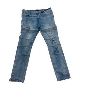 Smoke & Ash Sz 34 Men Premium Denim Jeans